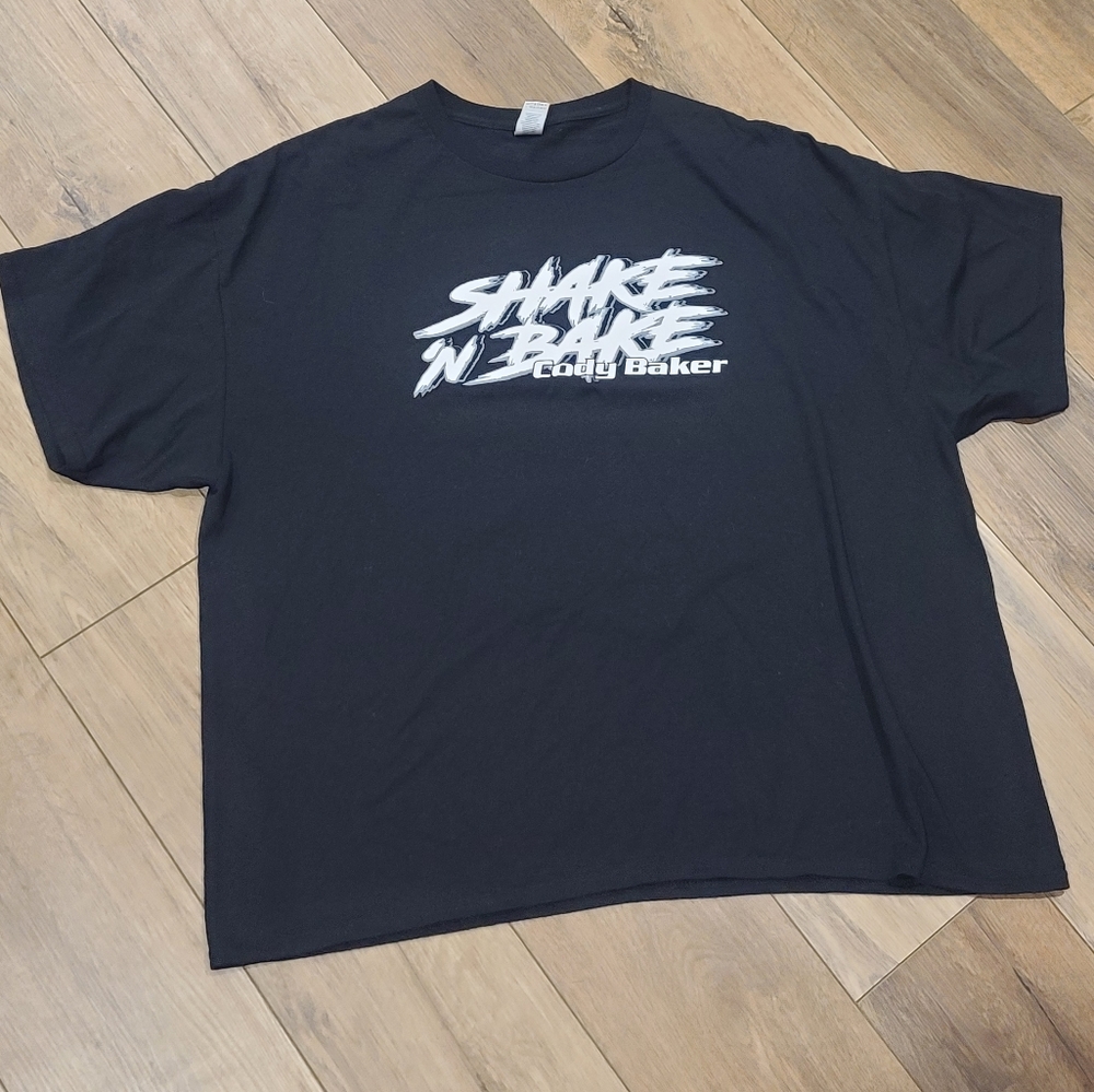 Cody Baker Shake 'N Bake T Shirt Mens Size 3XLarge - Black